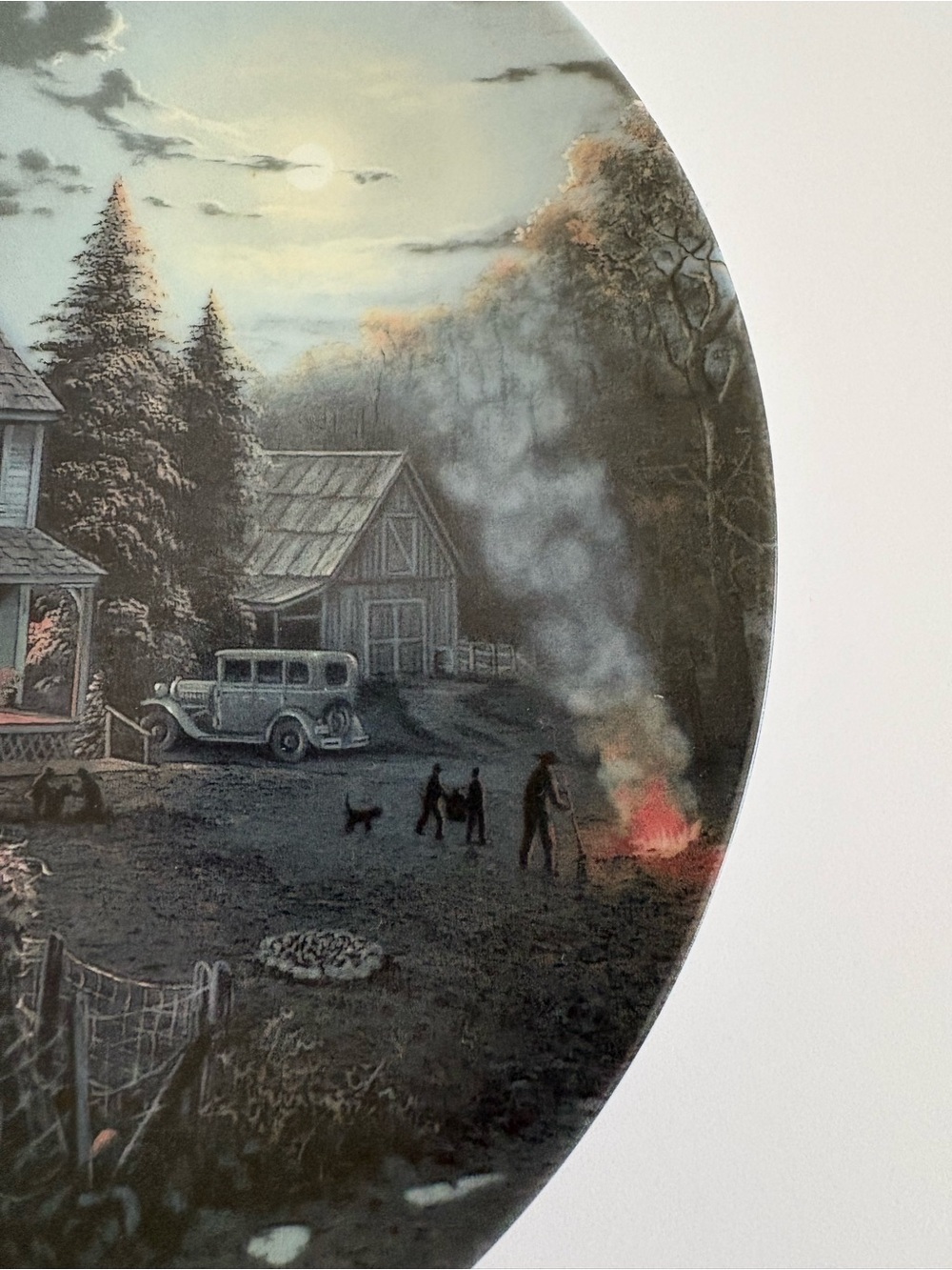 Vintage 1993 Bradford Exchange “October Radiance” Collector Plate #1 in Series - Picture 8 of 13